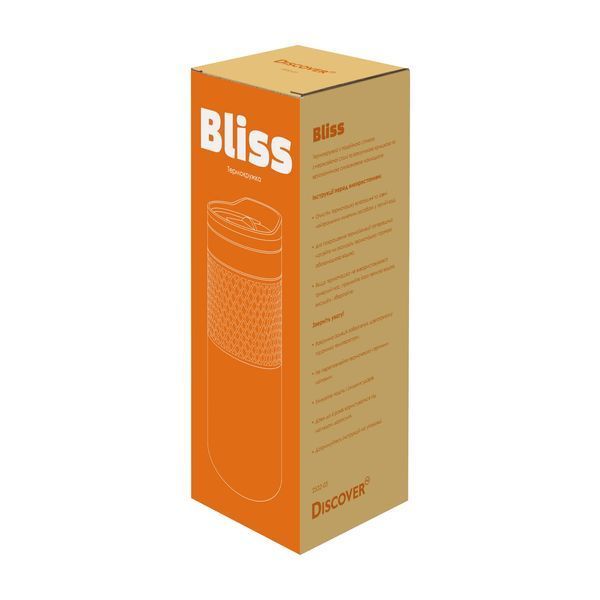 Термочашка Bliss, TM Discover 2532-03 фото