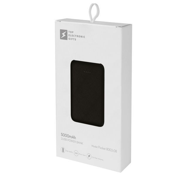 Універсальний зарядний пристрій Pocket 5000 mAh, TM TEG 8003-08 фото